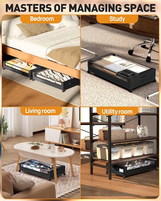 Under Bed Storage, Underbed Storage - Image 2