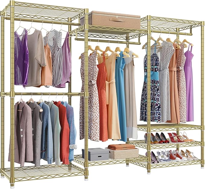 VIPEK V5 Portable Closet Wardrobe Heavy Duty Clothes Rack, Freestanding Metal by VIPEK