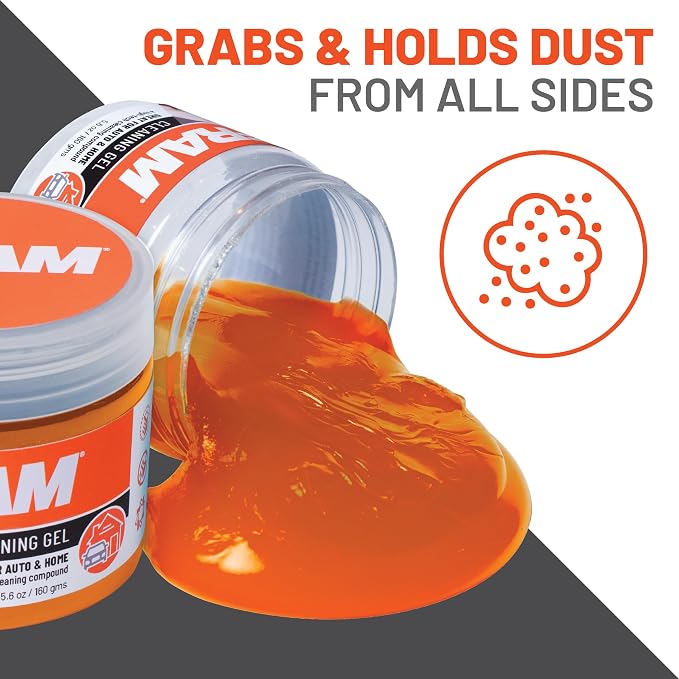 FRAM FEK40007AM Cleaning Gel for Car, Interior Cleaning Slime for Bike - Image 3