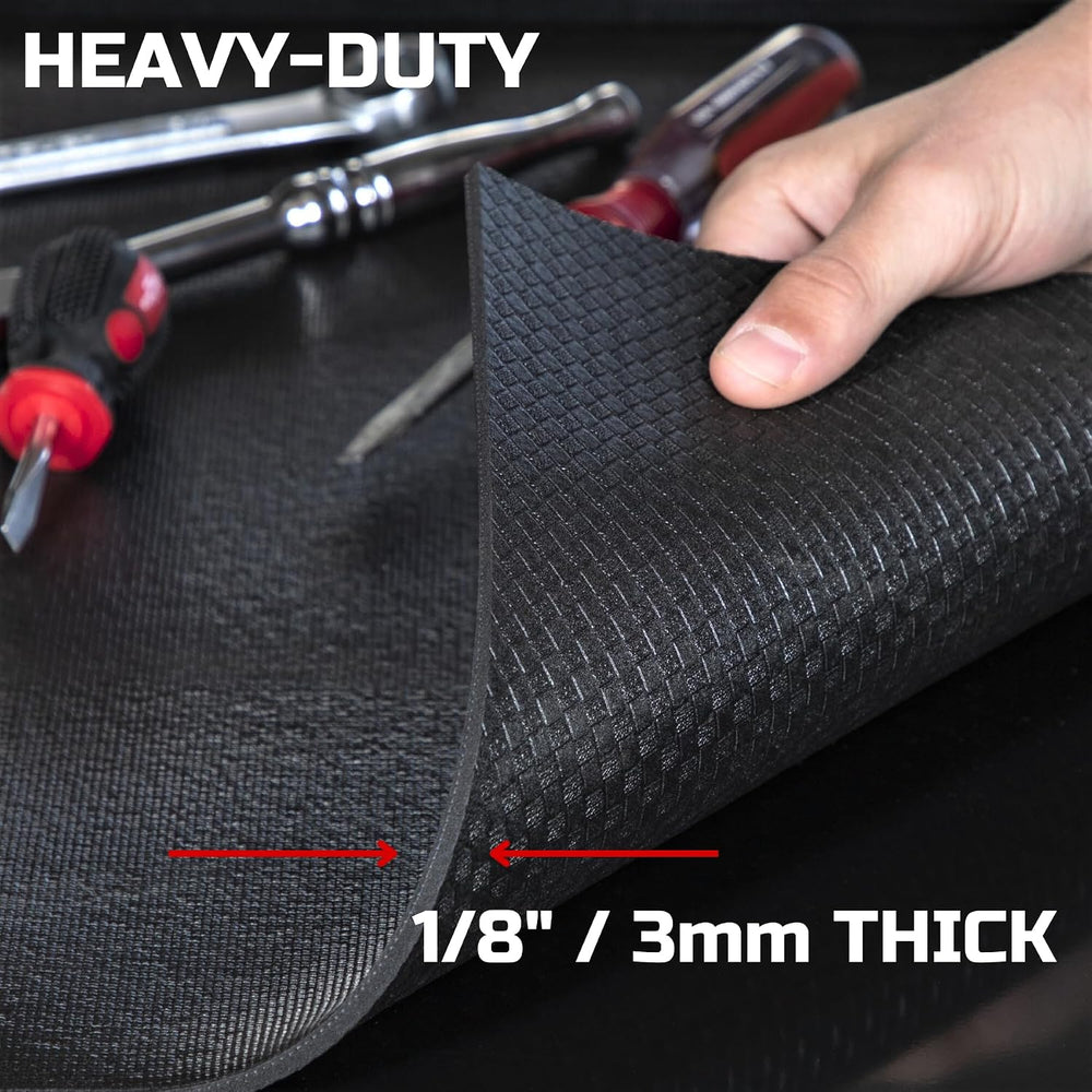 ONREVA Tool Box Liner 20 inch Wide x 28 ft Large, Thick Heavy Duty Toolbox Dr...