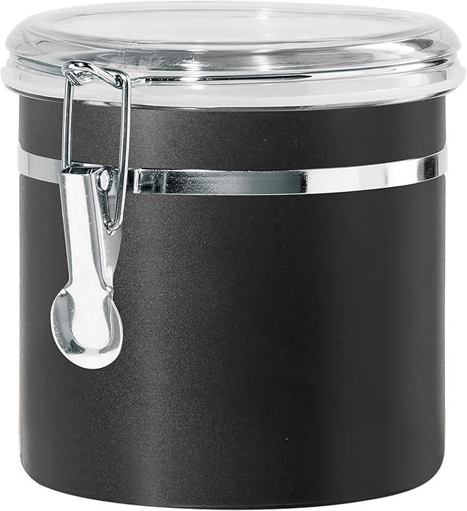 Oggi Stainless Steel Kitchen Canister 36 fl oz, Food Storage, Pantry Storage. by OGGI