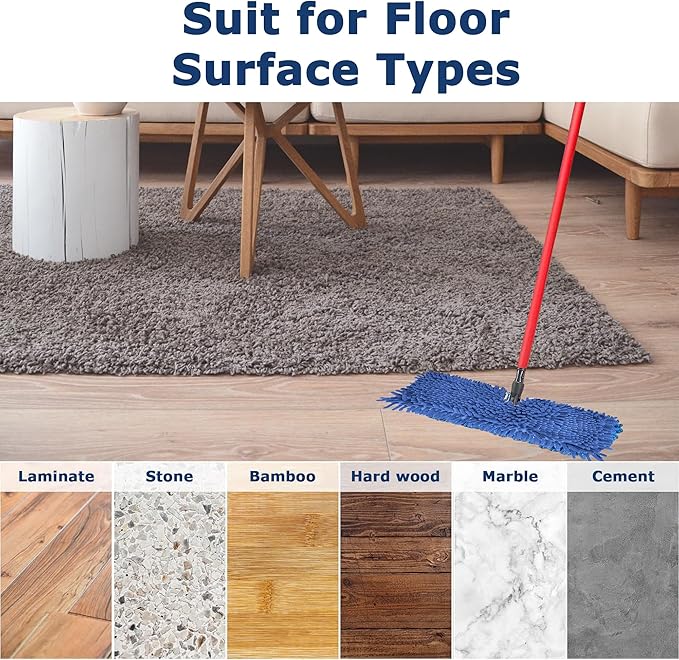 4 Pack Mop Heads Replacements Compatible - Image 6