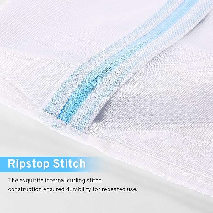 Ultimate 7 Pack 6 Size Mesh Laundry Bags Set - Image 5