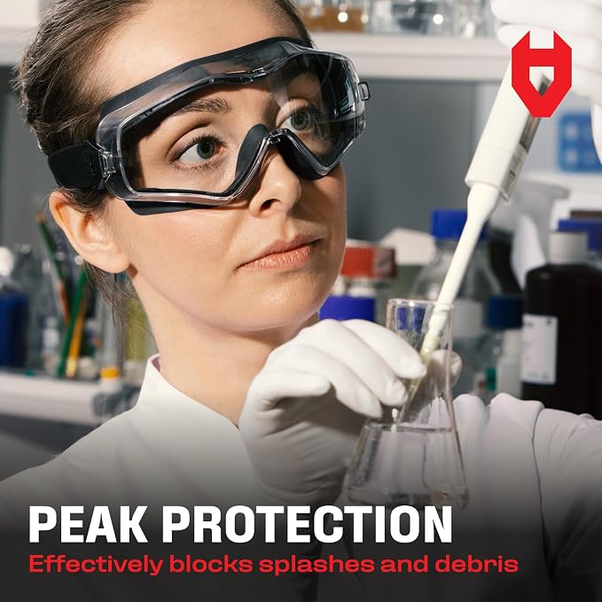 NoCry Safety Goggles Over Glasses - Image 7