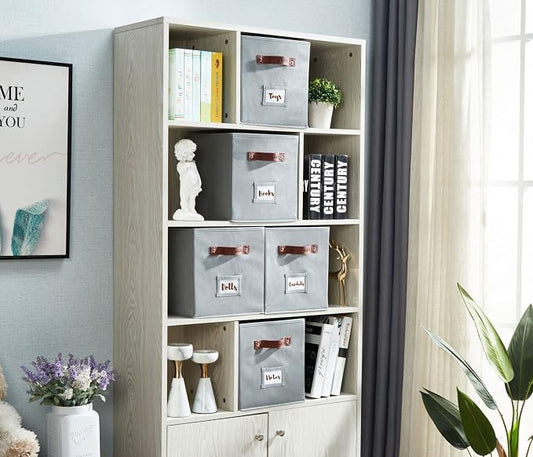 DECOMOMO Storage Cubes, Fabric Organizer Bins - Image 2