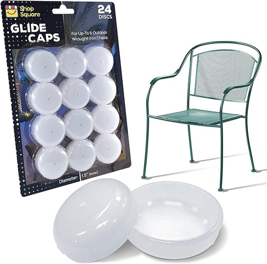 Wrought Iron Patio Furniture Feet Caps by ShopSquare