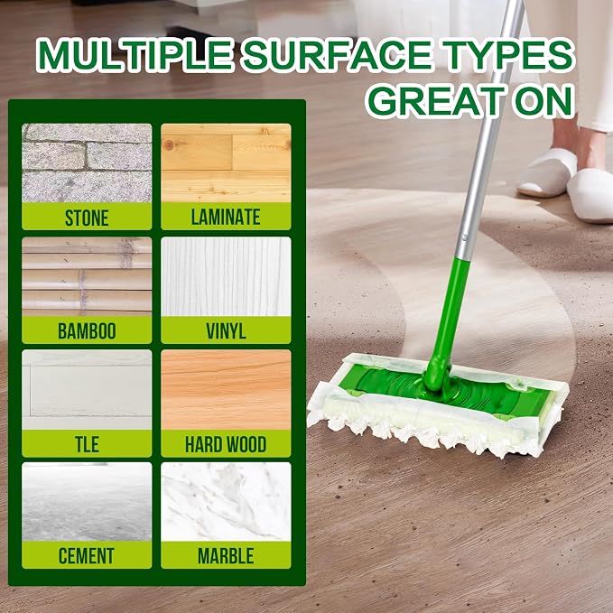 Heavy Duty Dry Sweeping Cloths Compatible - Image 7