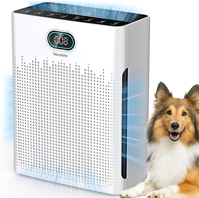 Air Purifiers for Home, PM 2.5 Air Quality Monitor Cover Up to 2200 Ft² by Unknown