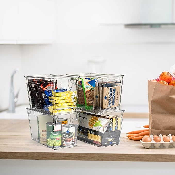 ClearSpace Modern Plastic Storage Bins - Image 8