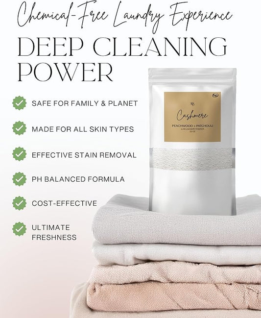 Home "CASHMERE" Laundry Detergent Powder & Laundry Booster – Ultra-Concentrated - Image 2