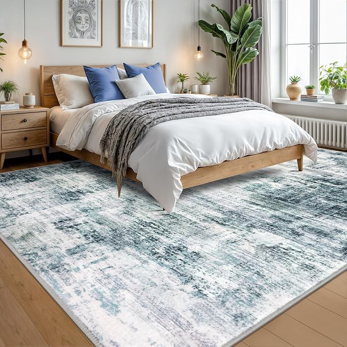 IOHOUZE Abstract Area Rugs 9x12 Ft Washable Large Rugs - Image 8