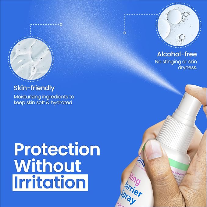 Safe n' Simple No Sting Barrier Film Spray - 2 Oz - Odor-Free Pre Tape Solution - Image 4