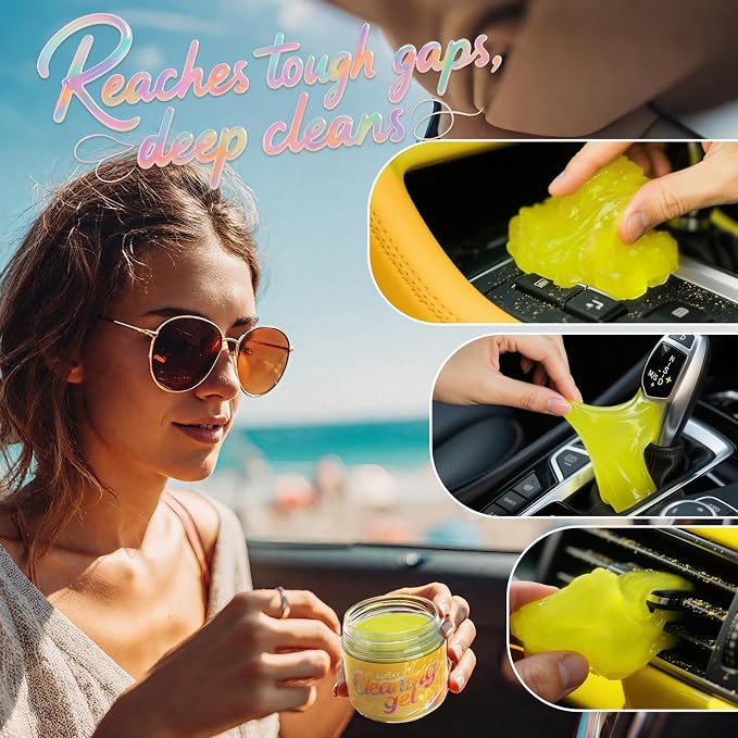 ASFSKY Car Cleaning Gel Cleaning Putty Universal Dust Cleaning Car Interior - Image 5