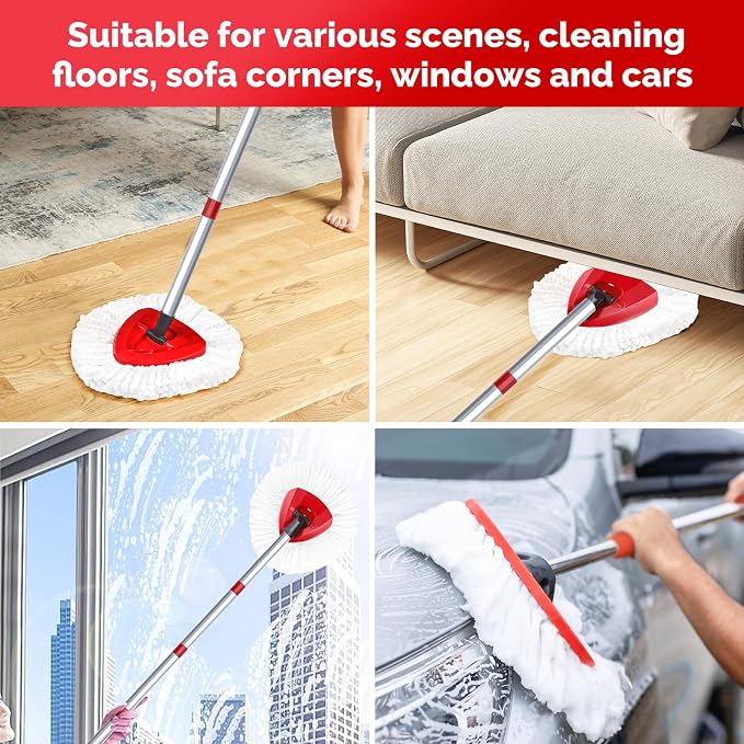 Spin Mop Head, Handle Replacement - Image 9