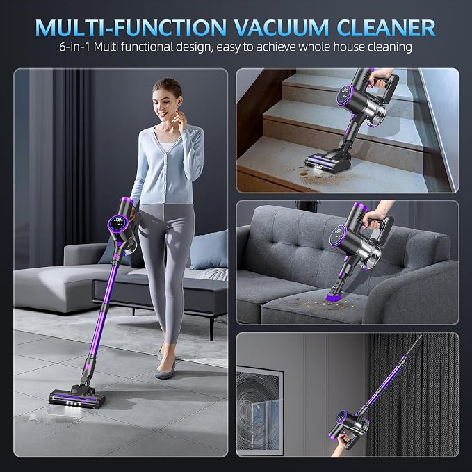 Cordless Vacuum Cleaner, Stick Vacuum - Image 5