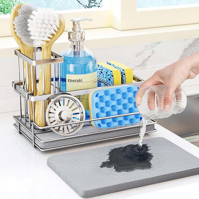 HapiRm Sink Caddy Sponge Holder by HapiRm