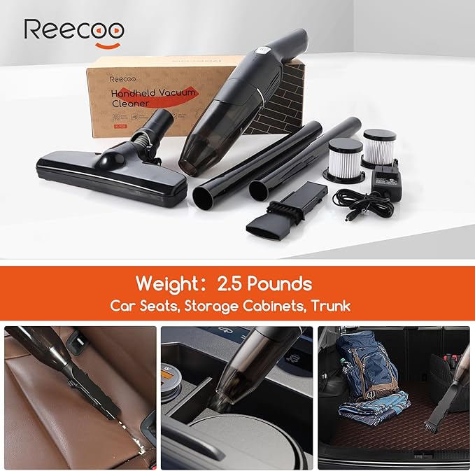 Cordless Stick/Handheld Vacuum Cleaner, 10-17Kpa 2-Level Powerful Suction - Image 2