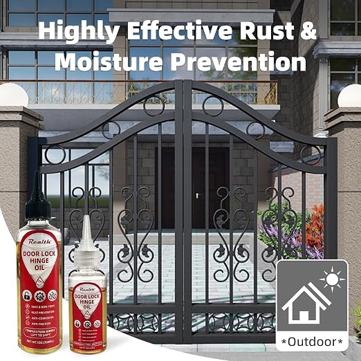 Realth Garage Door Lube -Door Hinge Lubricant - Image 5