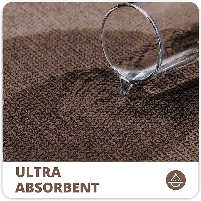 Bath Mat, Ultra Thin Bathroom Runner Rugs, Large Bath Mats - Image 3