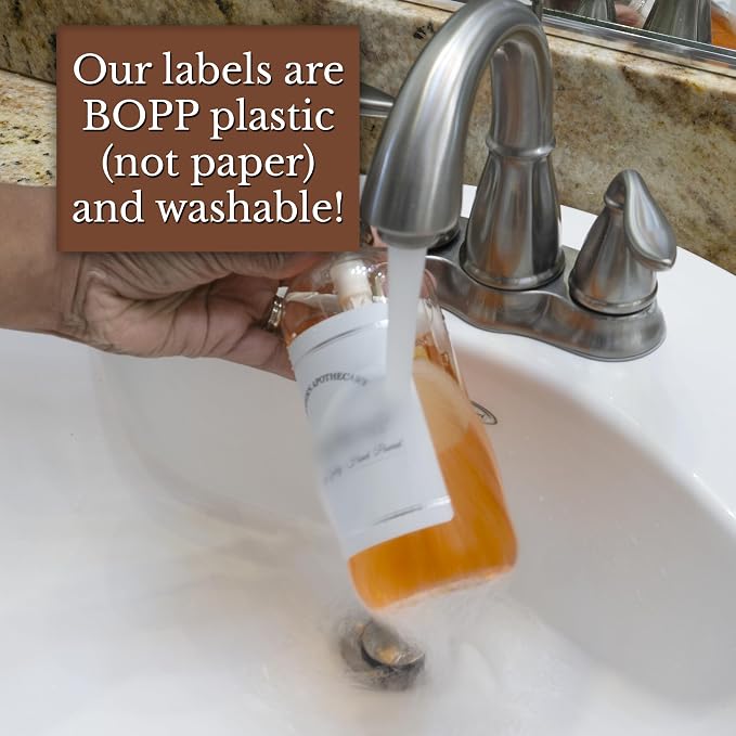 Clear Refillable Shampoo and Conditioner Bottles - Image 3