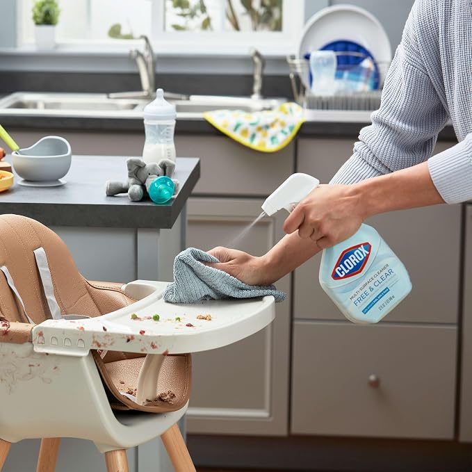 CLOROX Free & Clear Multi Surface Cleaner, Spray Bottle, Fragrance Free - Image 6