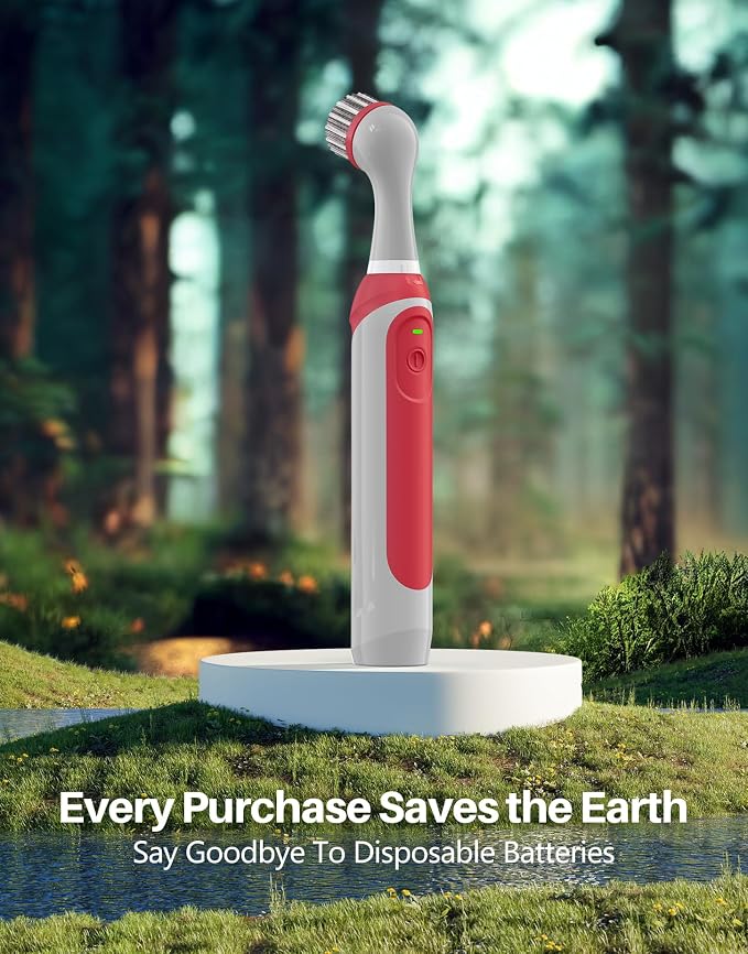 kHelfer Rechargeable Electric Grout Brush - Image 8