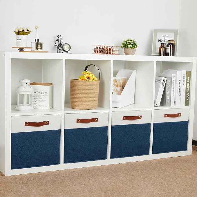 HNZIGE Fabric Storage Cubes Bins - Image 4