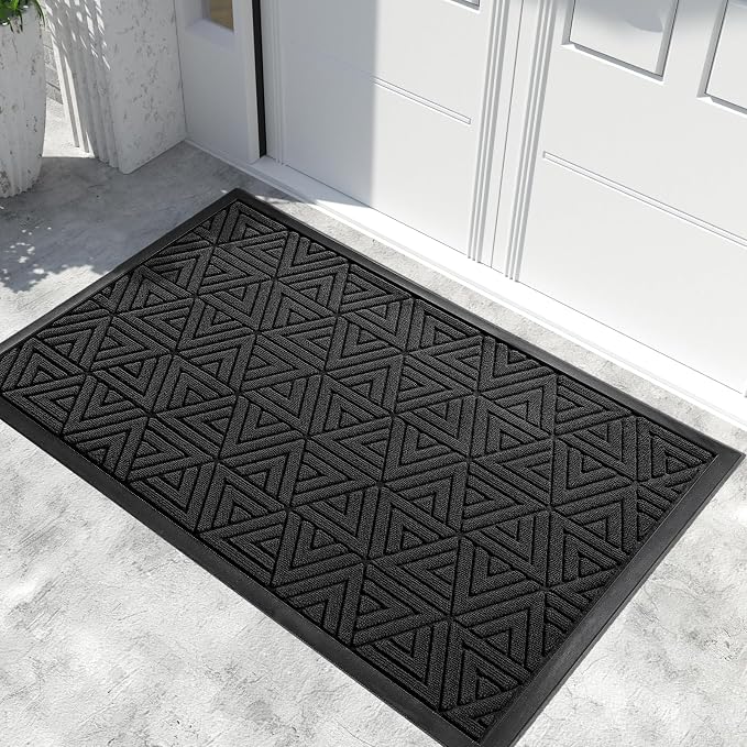 Yimobra Extra Large Door Mat 60x32, All-Weather Waterproof Non-Slip Welcome by Yimobra