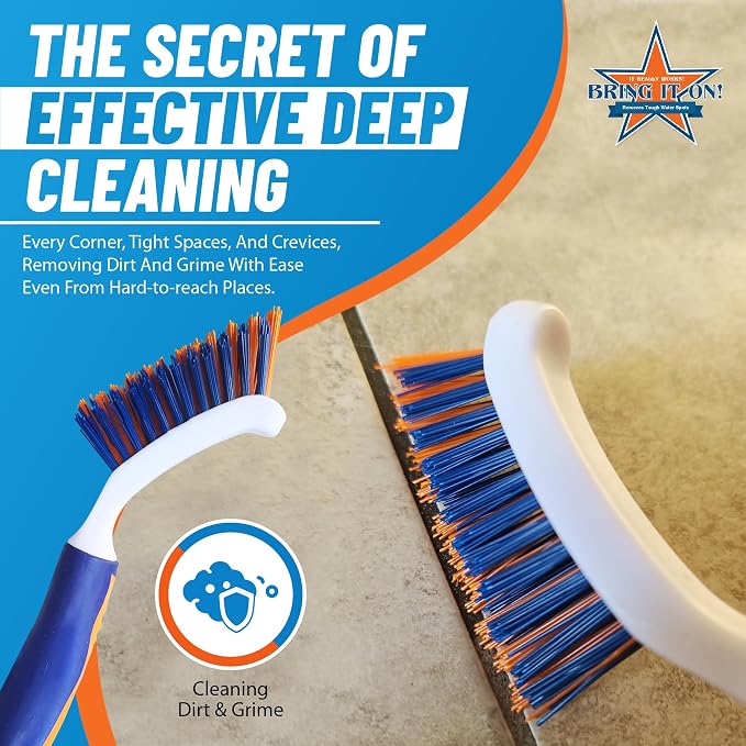 Bring It On Grout Cleaning Brush – Crevice Cleaning Brush - Image 4