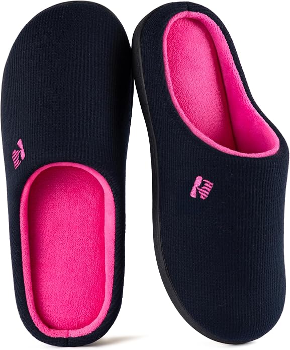 RockDove Women's Original Two-Tone Memory Foam Slipper by RockDove