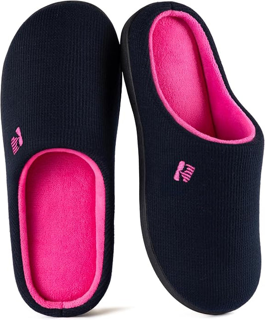RockDove Women's Original Two-Tone Memory Foam Slipper by RockDove