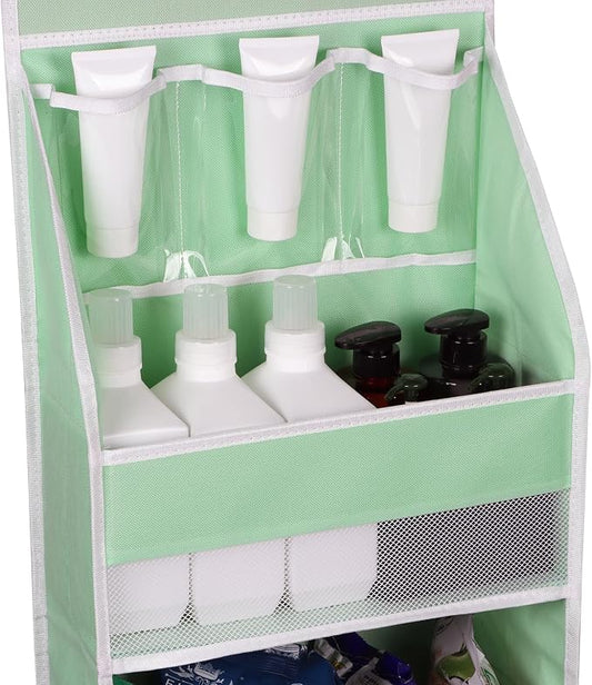 Univivi 6-Shelf Over Door Hanging Organizer Fabric Baby Door Storage - Image 2