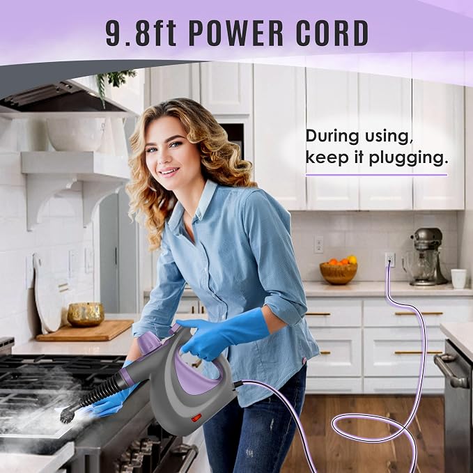 Pressurized Handheld Multi-Surface Natural Steam Cleaner - Image 6