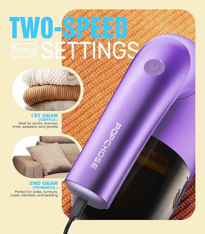POPCHOSE Fabric Shaver, Lint Remover - Image 4