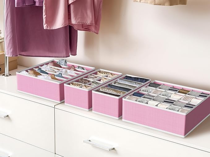Simple Houseware 4-Pack Drawer Organizer Set - Image 7