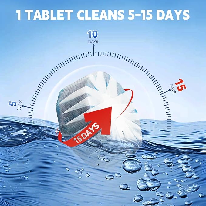 Toilet Bowl Cleaner Tablets, Automatic Toilet Tank Cleaner - Image 6