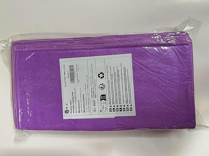 Microfiber Cleaning Cloth-24Pcs Ultra Soft Highly Absorbent Rags - Image 7