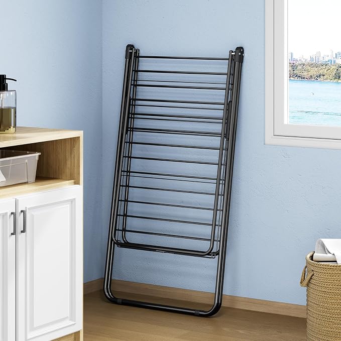 KINGBOARD Clothes Drying Rack Foldable, Drying Rack Clothing - Image 7