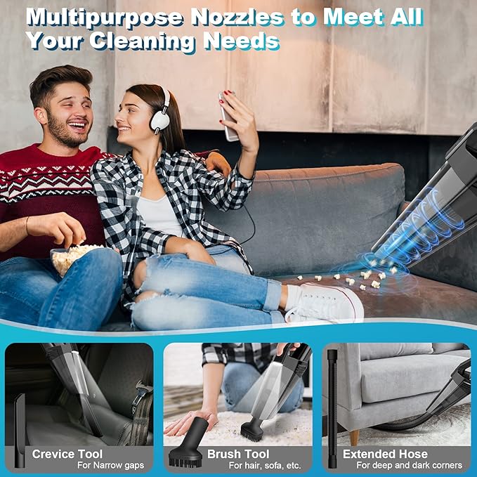 Handheld Vacuum Cordless Portable Car Vacuum - Image 3