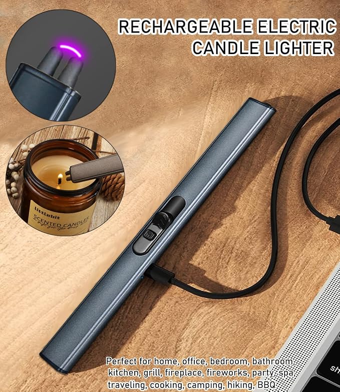 5IN1 Candle Accessory Set, Candle Wick Trimmer Cutter, Candle Snuffer & Candle - Image 3