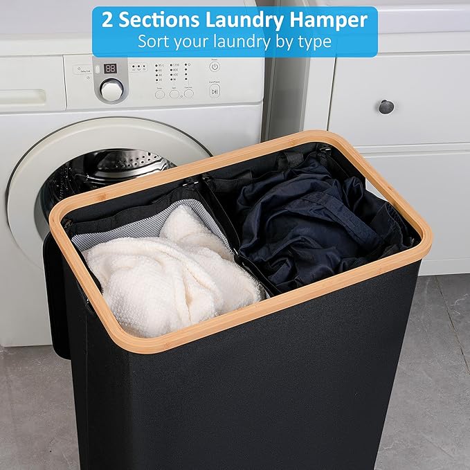 efluky Double Laundry Hamper - Image 3