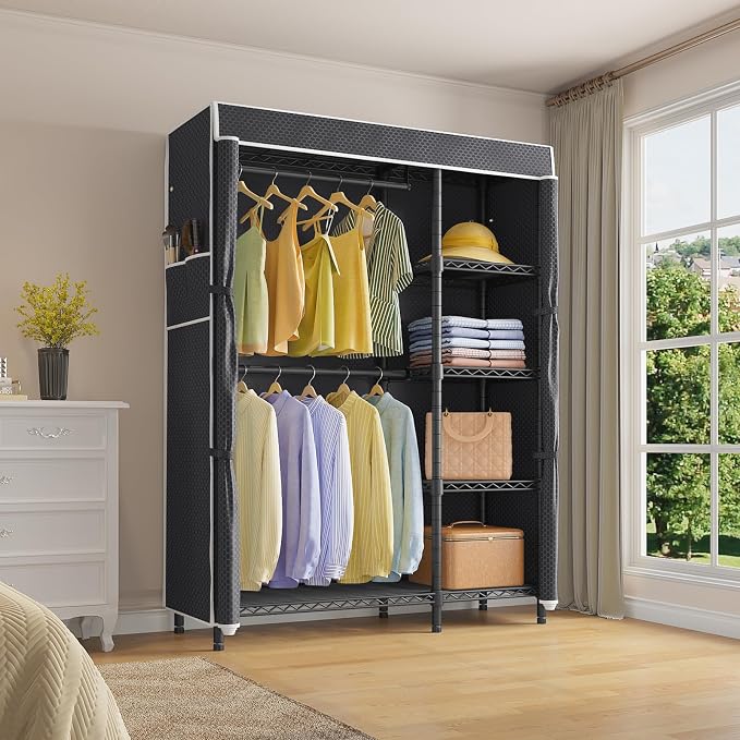 VIPEK V7C Garment Racks with Cover Portable Closets - Image 2