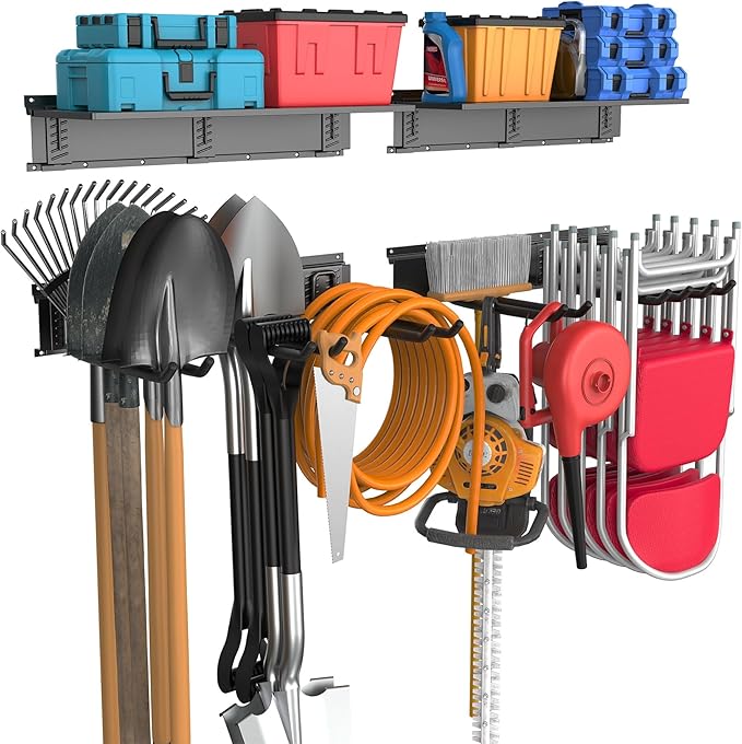 WALMANN Wall Mounted Garden Tool Rack by WALMANN