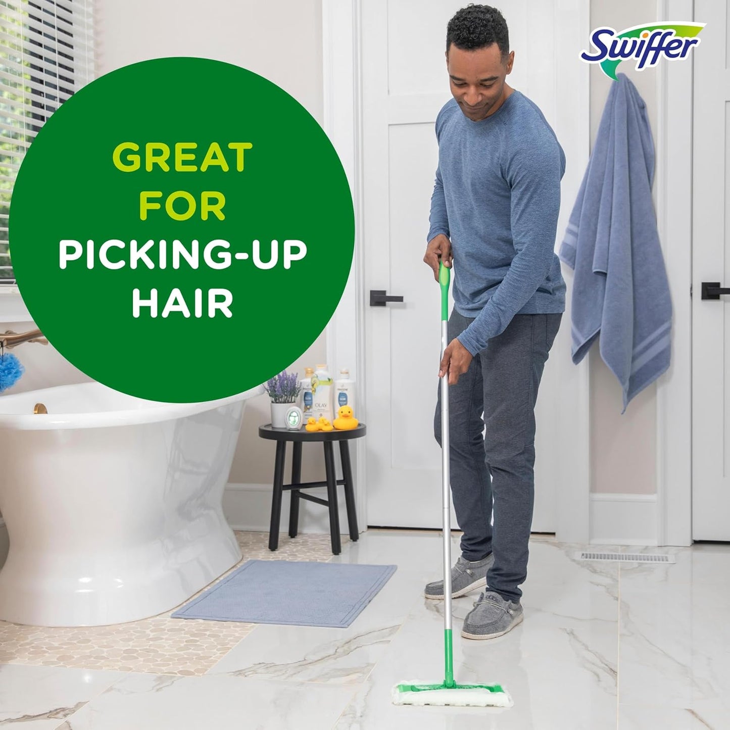 Swiffer Sweeper Heavy Duty Dry Multi-Surface Cloth Refills for Floor Sweeping and Cleaning, 20 count (2 Pack)