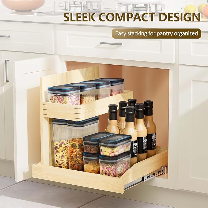 Flip-Lock Airtight Food Storage Containers 6-PC, Leakproof Ring Seal Top - Image 6