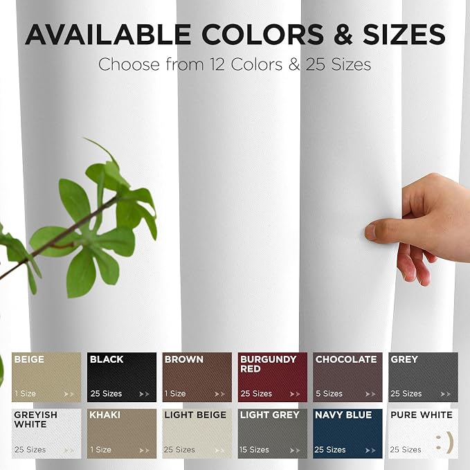 Joydeco Blackout Door Curtain for Doorway Privacy 78 Inches Long, Grommet - Image 7