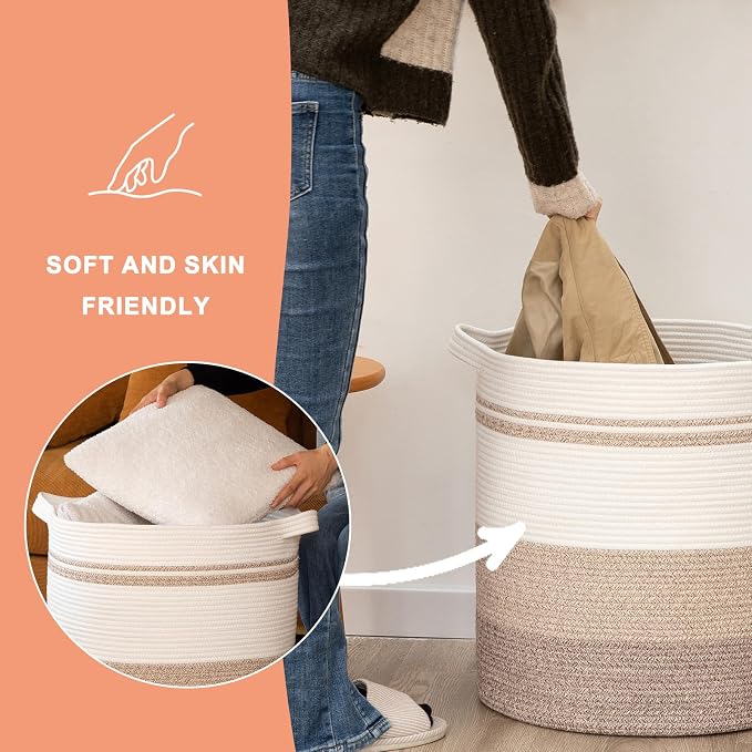 OIAHOMY 80L Laundry Baskets Hamper - Image 7