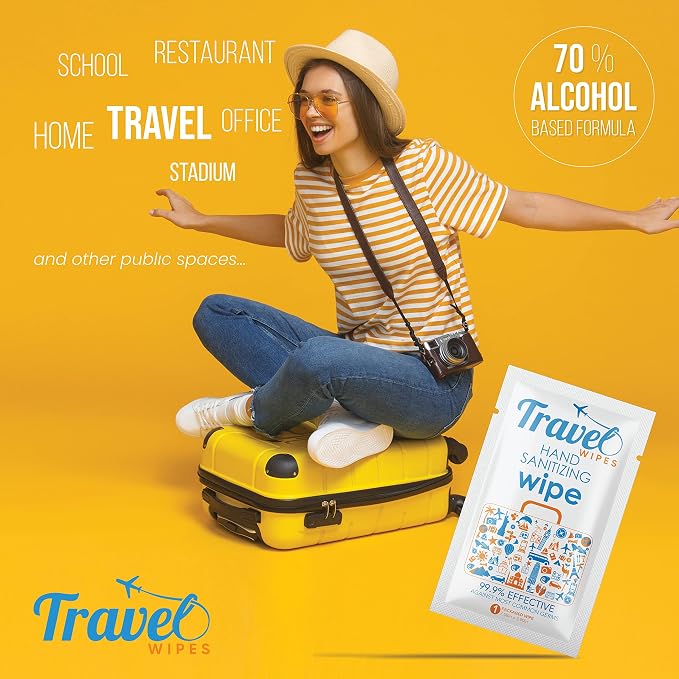 Hand Sanitizing Travel Wipes – 30ct Individually Wrapped | Fragrance-Free - Image 6