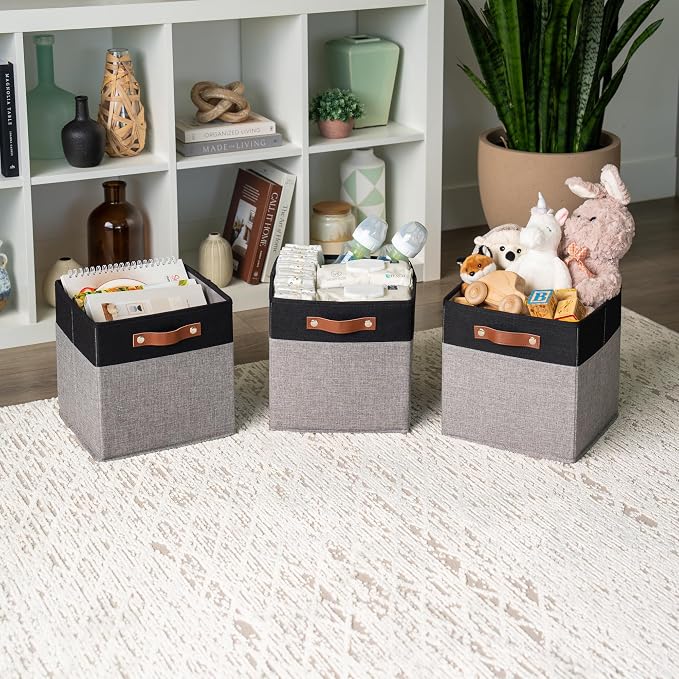 OrganiHaus 11x11 Cube Storage Bins - Image 4
