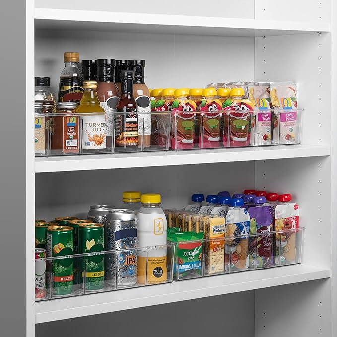 ClearSpace Plastic Pantry Organization and Storage Bins